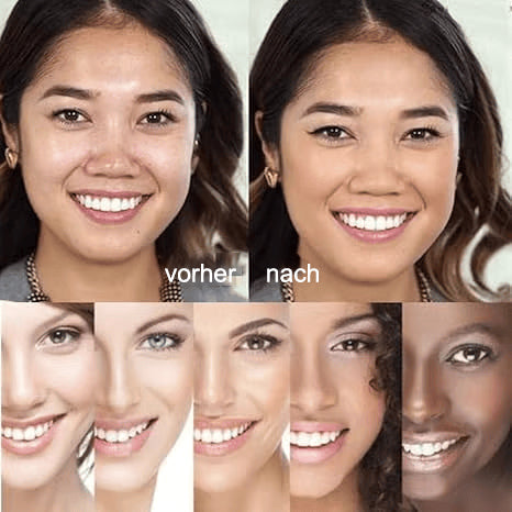 🔥 Make-up Foundation 4-in-1 – mittlere Deckkraft