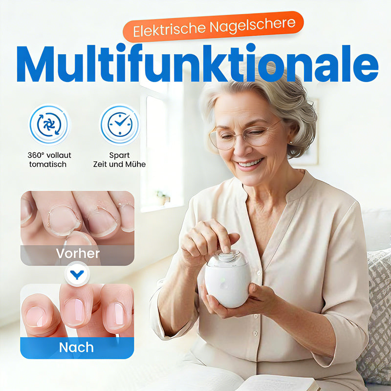 💅✨ Universeller automatischer Fingernagelschleifer für Erwachsene und Kinder 👶🔧