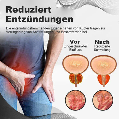 【✨Offizieller Markenshop ✨】Kupfer-Magnetisches Prostata-Therapiering (Zeitlich begrenzter Rabatt 🔥 Letzter Tag)