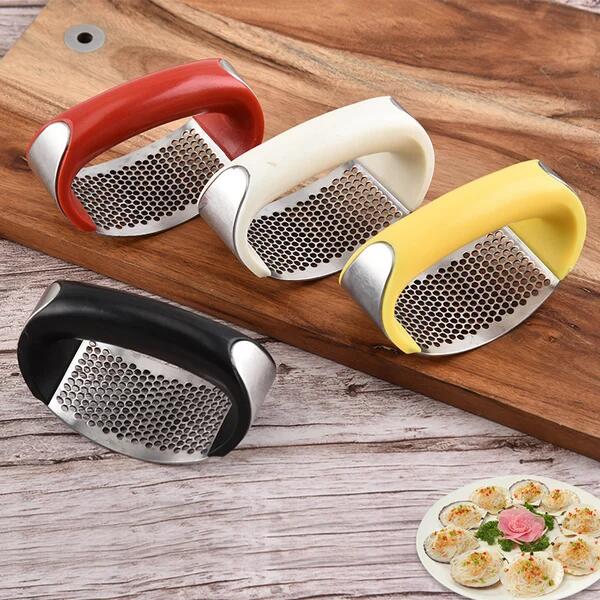🔥430 Stainless Steel Ring Garlic Press