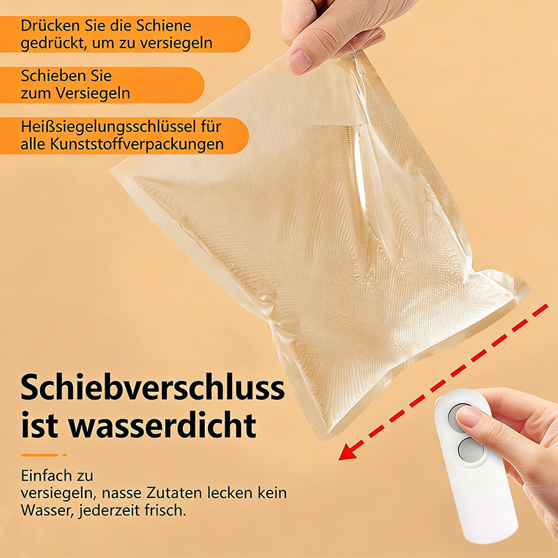 🔥 Mini-Beutelverschweißer mit Schneider & Magnet