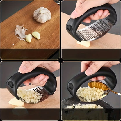 🔥430 Stainless Steel Ring Garlic Press