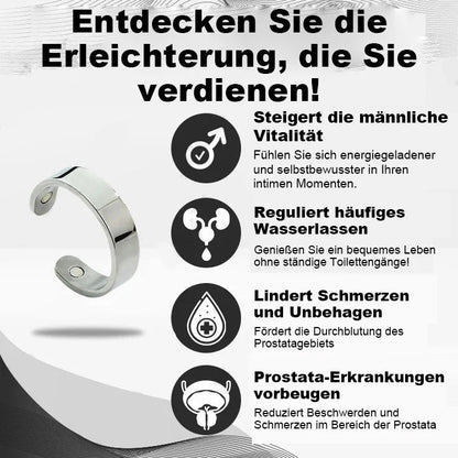 【✨Offizieller Markenshop ✨】Kupfer-Magnetisches Prostata-Therapiering (Zeitlich begrenzter Rabatt 🔥 Letzter Tag)
