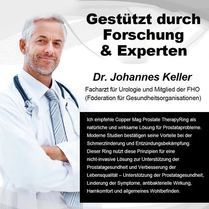 【✨Offizieller Markenshop ✨】Kupfer-Magnetisches Prostata-Therapiering (Zeitlich begrenzter Rabatt 🔥 Letzter Tag)