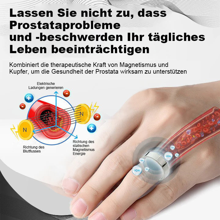 【✨Offizieller Markenshop ✨】Kupfer-Magnetisches Prostata-Therapiering (Zeitlich begrenzter Rabatt 🔥 Letzter Tag)